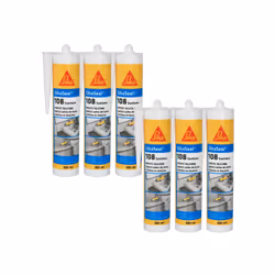 Présentation : Ce mastic silicone anti-moisissure SIKA Sikaseal 108 Sanitaire - Blanc - 300ml est formulé avec un agent bioci ...