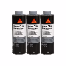 Présentation : Ce lot de 3 revêtements anti-gravillons SIKA Sikagard 6470 - Gris - 1L contient des revêtements de protection  ...