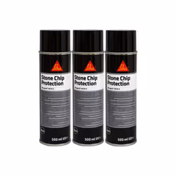 Présentation : Lot de 3 revêtements anti-gravillons SIKA Sikagard 6470 S - Noir - 500ml est un revêtement de protection anti- ...