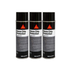 Sika - Lot de 3 revêtements anti-gravillons gard 6470 s - Noir - 500ml