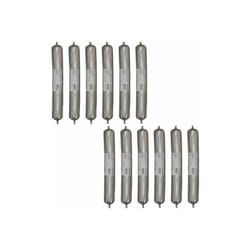 Sika - Lot de 12 colles souples Adheflex Parquet - 600 ml