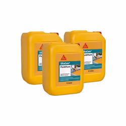 Présentation : Superlastifiant haut réducteur d'eau SIKA SikaCem Fluidifiant - 5L , permet de réduire la quantité d'eau ajout ...