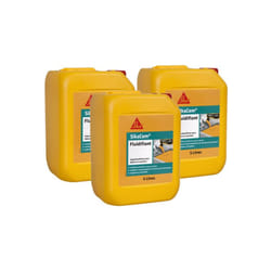 Sika - Lot de 3 superlastifiants hauts réducteurs d'eau Cem Fluidifiant - 5L