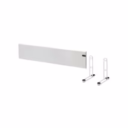 Présentation : Ce pack ADAX Radiateur électrique blanc - 800 W - Pieds pour radiateur P blancs comprend un radiateur qui comb ...