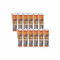 Présentation : Le mastic silicone SIKA Sikasil construction - Gris - 300ml est un mastic silicone universel permettant de réa ...