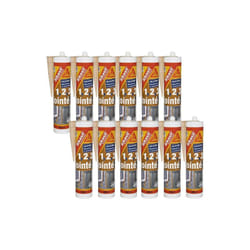 Sika - Lot de 12 mastics silicone sil construction - Gris - 300ml