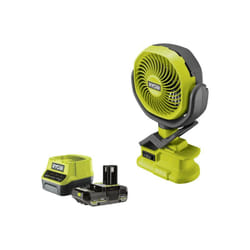 Ryobi - Pack Ventilateur à pince 18V One+ RCF18-0 - 1 batterie 2.0Ah - 1 chargeur rapide