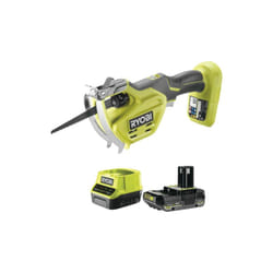 Ryobi - Pack Elagueur à main RY18PSA-0 - 18V One+ - 1 Batterie 2.0Ah - 1 Chargeur rapide