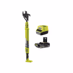Présentation : Le pack RYOBI comprend un coupe-branches 18V One+ OLP1832BX et ses accessoires : une batterie 2.0Ah et un char ...