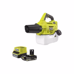 Présentation : Pack RYOBI Brumisateur RYOBI 18V One Plus 2L - RY18FGA-0 - 1 batterie 2.0Ah - 1 chargeur rapide RC18120-120 , ...