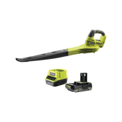 Pack Ryobi Souffleur OBL1820S - 18V One+ - 1 Batterie 2.0Ah - 1 Chargeur rapide