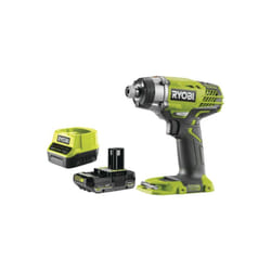 Ryobi - Pack Visseuse à choc R18ID3-0 - 18V One+ - 1 Batterie 2.0Ah - 1 Chargeur rapide