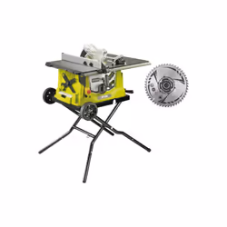 Présentation : Ce pack RYOBI est composé d'une scie sur table électrique et de son accessoire : une lame carbure de 48 dents. ...