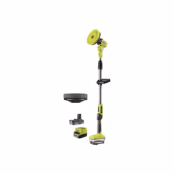 Présentation : Ce pack RYOBI comprend une brosse motorisée télescopique R18TPS-120G - 18V One+ et ses accessoires : sa batter ...