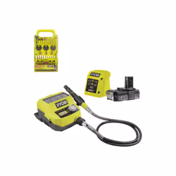 Présentation : Ce pack RYOBI propose un mini-outil multifonction RRTS18-120GA35 - 18V One+ vendu avec une batterie 2.0Ah et u ...
