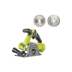 Ryobi - Pack Scie multi matériaux R18MMS-0 - 18V One+ 85mm - 2 lames - Sans batterie ni chargeur - Kit 2 lames bois / métal / carrelage - RAKMMS02K