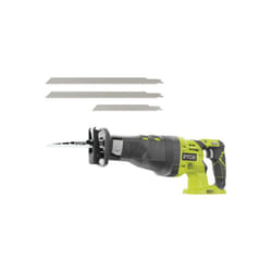 Ryobi - Pack Scie sabre R18RS-0 - 18V One+ - sans batterie ni chargeur - Lot de 3 lames scie sabre acier et inox 300/152mm RAK03SSRB