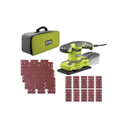 Ryobi - Pack Ponceuse vibrante électrique RSS280-SA30 - 280W - sac de transport - 30 abrasifs - 10 abrasifs auto-agrippants