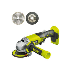 Pack Ryobi Meuleuse d'angle R18AG-0 - 18V One+ - sans batterie ni chargeur - Kit 6 disques pour meuleuse RAK6AGD115 - 115 mm