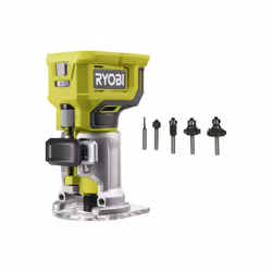 Présentation : Ce pack RYOBI comprend une affleureuse à bois - RTR18-0 - 18V One+ - Sans batterie ni chargeur idéale pour les ...