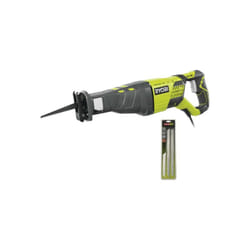 Ryobi - Pack Scie sabre électrique RRS1200-K - 1200W - lot de 3 lames scie sabre - acier et inox - 300/152mm - RAK03SSRB