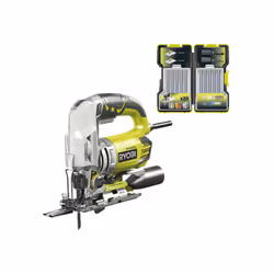 Présentation : Ce pack RYOBI est composée d'une scie sauteuse pendulaire - RJS1050-KA5 et d'un accessoire : un lot de 20 lame ...