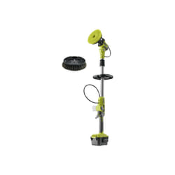 Ryobi - Pack Brosse motorisée télescopique - RWTS18-0 - 18V One+ - Sans batterie ni chargeur - Tête de brosse rakscrubh surfaces dures
