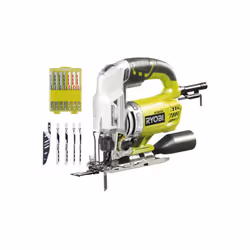 Présentation : Ce pack RYOBI est idéal pour vos travaux de menuiserie. Vous y retrouverez une scie sauteuse pendulaire - RJS8 ...