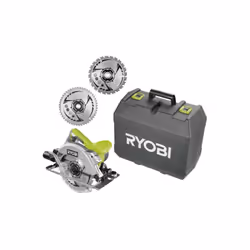 Présentation : Ce pack RYOBI est idéal pour réaliser des découpages. Cette scie circulaire RYOBI et ses accessoires : 1 lame  ...