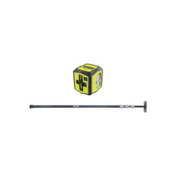 Pack Ryobi Laser croix verte - RBCLLG2 - 15m de portée - Canne télescopique RBCLTP1 - 320cm