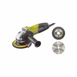 Présentation : Ce pack RYOBI est composé d'une meuleuse d'angle RYOBI - RAG600-115G et de ses accessoires : un kit 6 disques  ...