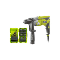 Ryobi - Pack Perceuse à percussion RPD1200-K - 1200W - Coffret de 38 accessoires - RAK38SDD