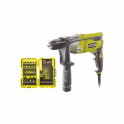 Présentation : Ce pack RYOBI est composé d'une perceuse à percussion RYOBI - RPD1200K et de son accessoire : un coffret antic ...