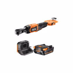 Présentation : Le pack AEG Clé à cliquet - BSS18R12BL-0 - 18V Brushless - 81 Nm - 1/2’ - 1 batterie 2.0Ah - 1 chargeur - SETL ...