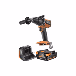 Présentation : Le pack AEG Perceuse à percussion - BSB18SBL-0 - 18V Brushless - 1 batterie 2.0Ah - 1 chargeur - SETL1820S con ...