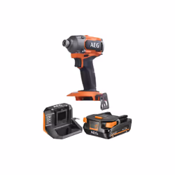 Présentation : Des envies de bricolages ? Le pack AEG Visseuse à chocs - BSS18C3B3-0 - 18V Brushless - 1 batterie 2.0Ah - 1 c ...