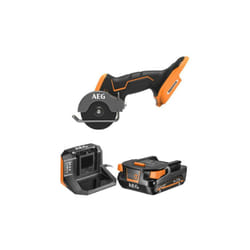 Pack AEG Mini scie multi matériaux - BMMS18SBL-0 - 18V Brushless Subcompact - 1 batterie 2.0Ah - 1 chargeur - SETL1820S