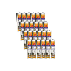 Lot de 24 mastics silicone Sika Sika Seal 110 Menuiserie & Vitrage - Anthracite - 300ml