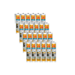 Sika - Lot de 24 mastics silicone seal-180 Salle de bain & carrelage - Transparent - 300ml