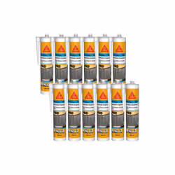 Présentation : Le mastic silicone à séchage rapide SIKA SikaSeal 182 Sanitaire Express 1h - Blanc - 300ml est idéal pour les  ...