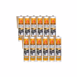 Présentation : Ce mastic silicone SIKA Sikaseal-185 Menuiserie - Beige pierre - 300ml est indispensable pour réaliser vos joi ...