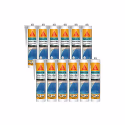 Présentation : Ce mastic silicone SIKA Sikaseal-163 Piscine & Bassin - Transparent - 300ml est adapté pour les joints dans et ...