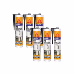 Présentation : Ce mastic silicone SikaSeal 110 Menuiserie & Vitrage - Noir vous sera indispensable pour réaliser vos joints d ...