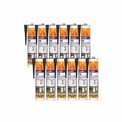 Présentation : Ce mastic silicone SikaSeal 110 Menuiserie & Vitrage - Noir vous sera indispensable pour réaliser vos joints d ...