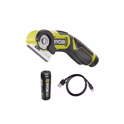 Pack RYOBI 4V Mini-scie RCT4-0 - lame 38cm - 1 Batterie 30Ah - Câble USB