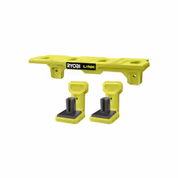 Présentation : Le pack RYOBI Système LINK Étagère pour batteries 18V - 2 supports pour outils électroportatifs est un ensembl ...