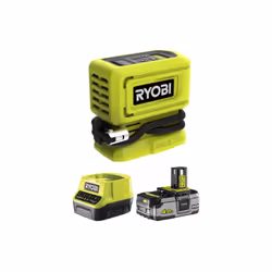 Présentation : Le pack RYOBI 18V Compresseur - 11 bars - 1 Batterie 4,0Ah - 1 Chargeur comprend un compresseur adapté pour le ...