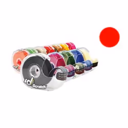 PatchSee IDS-CR-BOX-2.0, Attache-câbles à crochets et à boucles, Polyamide, Rouge, 2000 mm, 20 mm, 1,3 mm