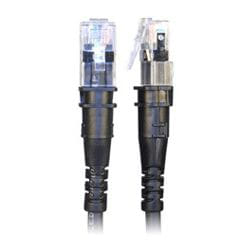 PatchSee TP-6A-U/7 câble de réseau Noir 2,1 m Cat6a U/UTP (UTP)