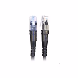 PatchSee TP-6A-F/2, 0,6 m, Cat6a, U/UTP (UTP), RJ-45, RJ-45